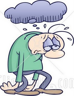 21318-Clipart-Illustration-Of-A-Sad-And-Depressed-Gloomy-Man-Sulking-And-Walking-Under-A-Rain-Cloud.jpg